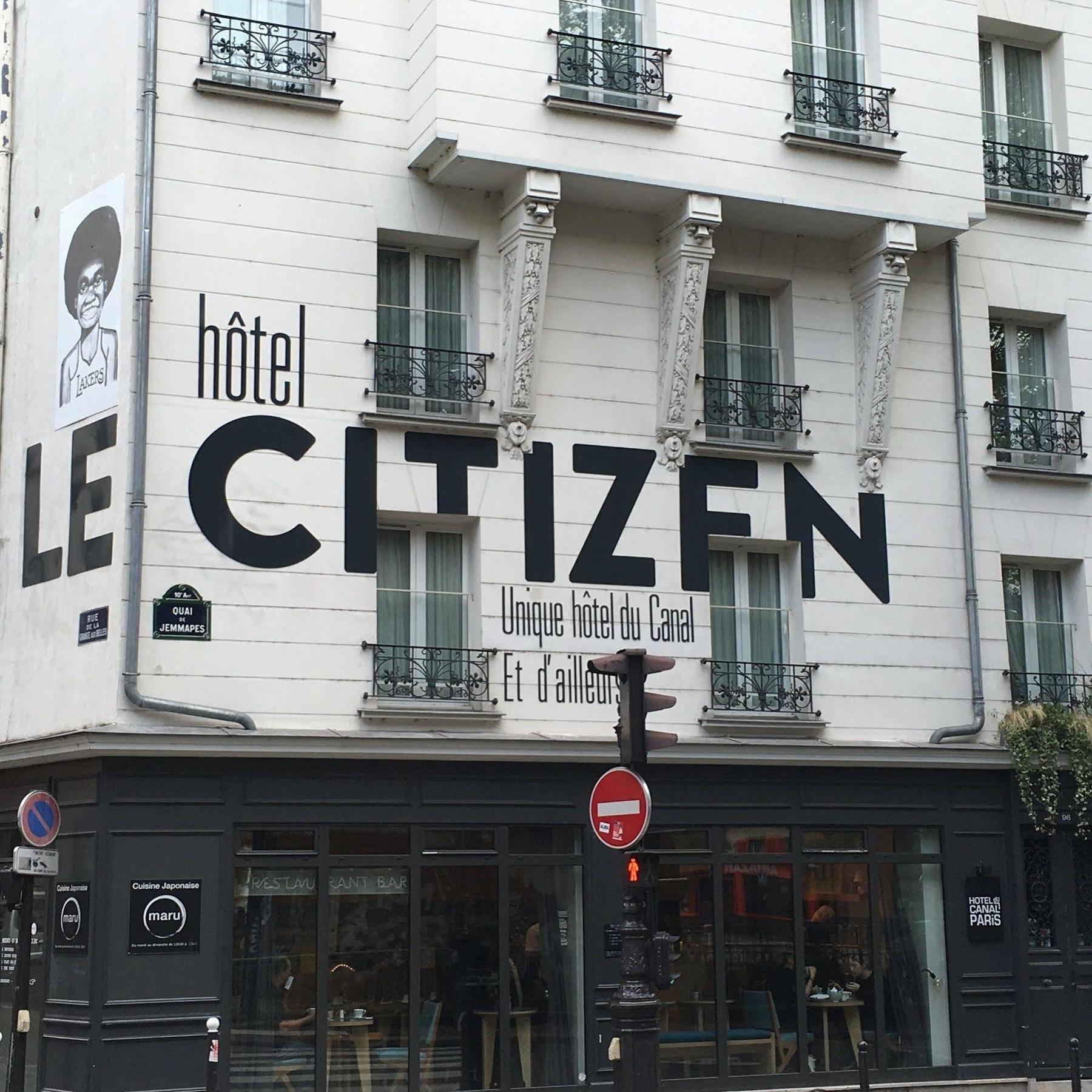 Le Citizen Hotel Paris Eksteriør billede